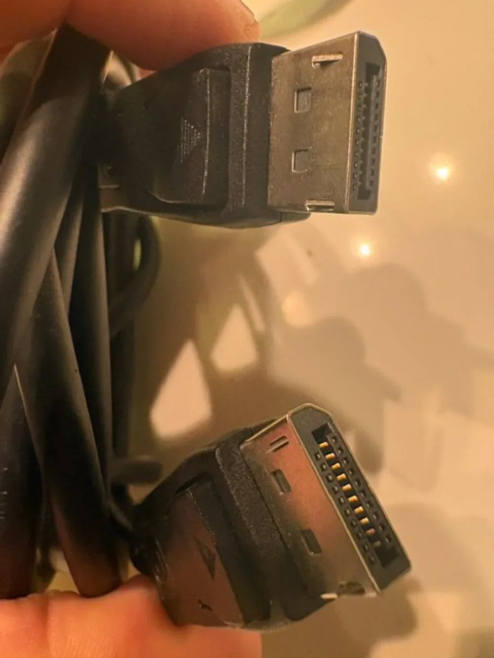 Box of random tech cables